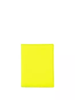 Comme Des Garons Wallet картхолдер в стиле колор-блок, желтый
