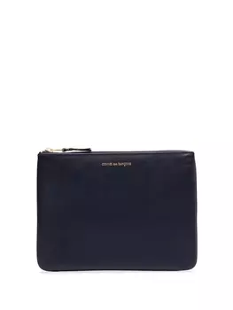 Comme Des Garons Wallet клатч на молнии, синий