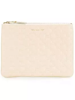 Comme Des Garons Wallet клатч на молнии, белый