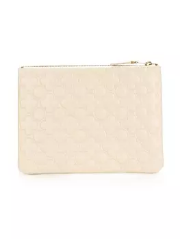 Comme Des Garons Wallet клатч на молнии, белый