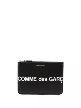 Comme Des Garons Wallet клатч с логотипом, черный