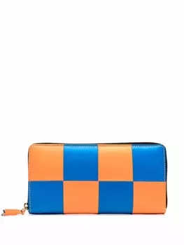 Comme Des Garons Wallet кошелек CDG Fluo Squares, оранжевый