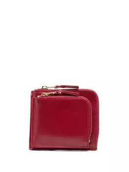 Comme Des Garons Wallet кошелек для монет с карманом, красный