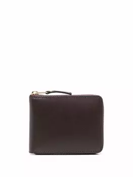 Comme Des Garons Wallet кошелек из зернистой кожи, коричневый