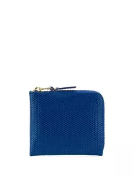 Comme Des Garons Wallet кошелек Luxury на молнии, синий