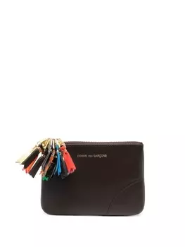 Comme Des Garons Wallet кошелек на молнии, коричневый