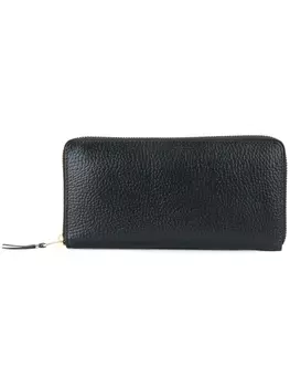 Comme Des Garons Wallet кошелек на молнии, черный