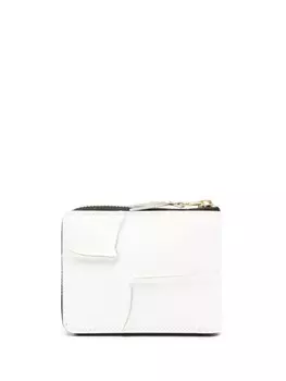 Comme Des Garons Wallet кошелек на молнии, белый