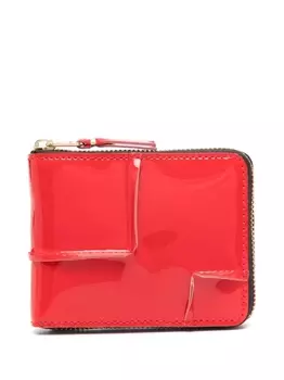 Comme Des Garons Wallet кошелек на молнии, красный