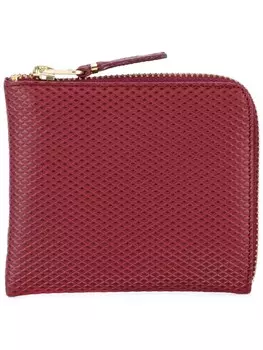 Comme Des Garons Wallet кошелек с круговой застежкой-молнией, розовый