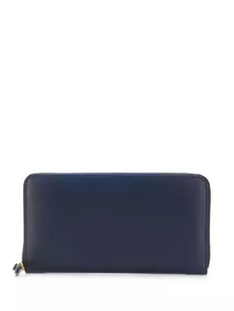 Comme Des Garons Wallet кошелек с круговой молнией, синий