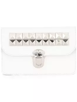 Comme Des Garons Wallet кошелек с заклепками, белый