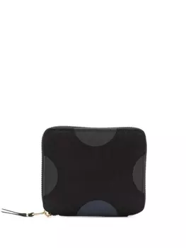 Comme Des Garons Wallet кошелек в горох, черный