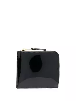 Comme Des Garons Wallet маленький кошелек в горох, черный