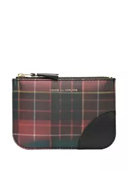 Comme Des Garons Wallet маленький кошелек CDG Lenticular с голографическим эффектом, красный