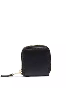 Comme Des Garons Wallet мини-кошелек с круговой молнией, черный