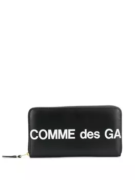 Comme Des Garons Wallet прямоугольный кошелек на молнии, черный