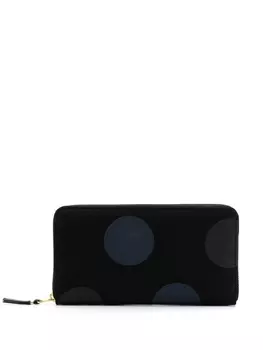 Comme Des Garons Wallet прямоугольный кошелек Dot, черный