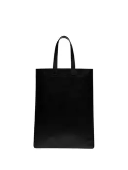 Comme Des Garons Wallet сумка-тоут с логотипом, черный