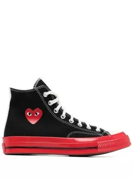 Comme des Garons высокие кеды Chuck 70, черный