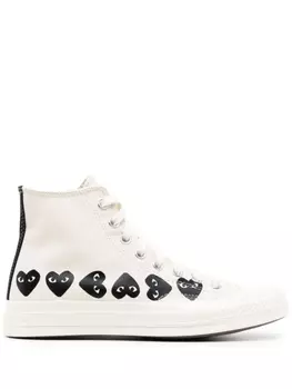 Comme des Garons высокие кеды Chuck 70, нейтральный цвет