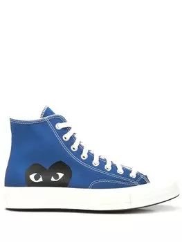 Comme des Garons высокие кеды Chuck Taylor 70, синий