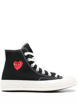 Comme Des Garons x CONVERSE PLAY Чак Тейлор'70, черный