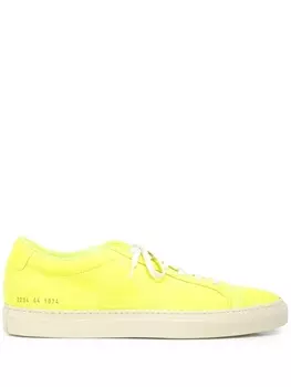 Common Projects кеды Achilles, желтый