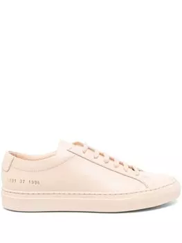 Common Projects кеды на шнуровке, нейтральный цвет