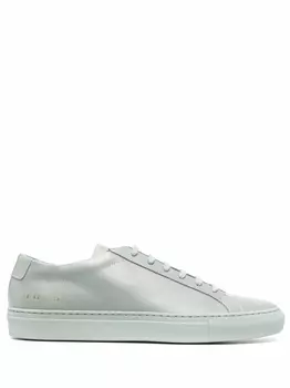 Common Projects кеды на шнуровке, зеленый