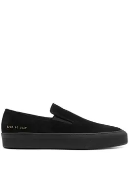 Common Projects кожаные кроссовки, черный