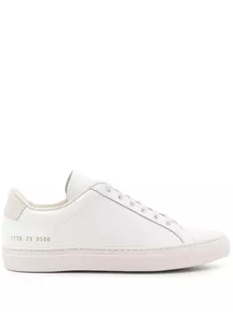 Common Projects кроссовки на шнуровке, белый