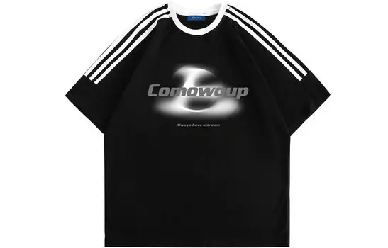 COMOWA футболка унисекс, Белый/Серый