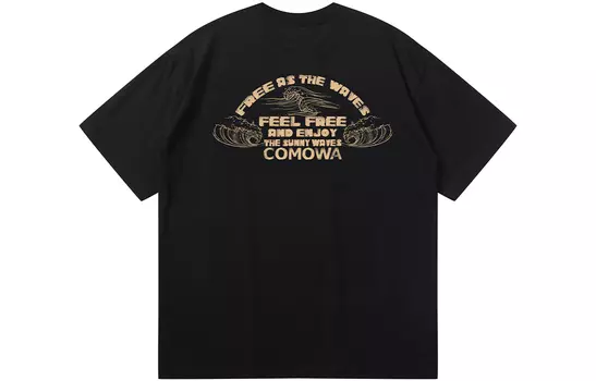 COMOWA футболка унисекс, Черный