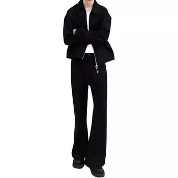 COMOWA повседневные брюки унисекс, Черный