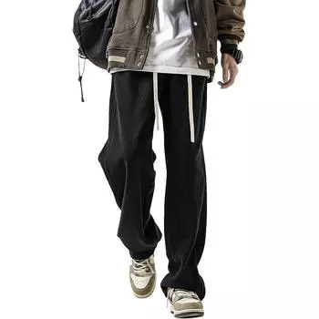 COMOWA повседневные брюки унисекс, Черный