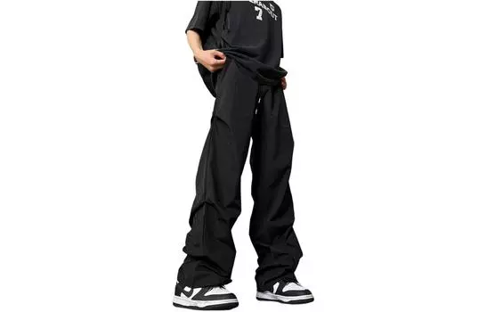 COMOWA повседневные брюки унисекс, Черный