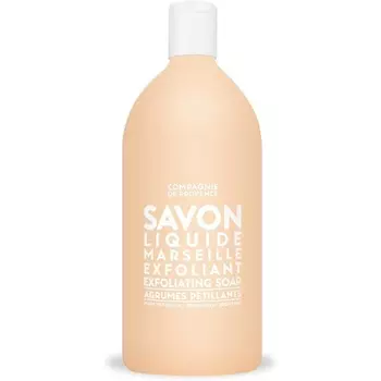 Compagnie De Provence Отшелушивающее мыло 1 литр игристое цитрусовое