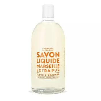 Compagnie de Provence Savon de Marseille Жидкое мыло Extra Pure с цветком апельсина, 33,8 жидких унции La Compagnie De Provence