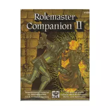 Companion II, Rolemaster (2nd Edition), мягкая обложка