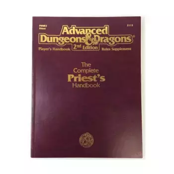 Complete Priest's Handbook (6th Printing), Advanced Dungeons & Dragons (2nd Edition) - Player's Guides & Books, мягкая обложка