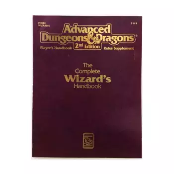 Complete Wizard's Handbook (4th Printing), Advanced Dungeons & Dragons (2nd Edition) - Player's Guides & Books, мягкая обложка