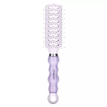 Conair, Продуваемая расческа для укладки Gel Grips с удобной гелевой ручкой, 1 шт.