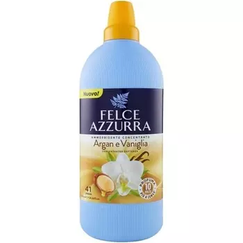 Concentrated Fabric Softener Argan And Vanilla, Sensual Scent, Soft Felce Azzurra