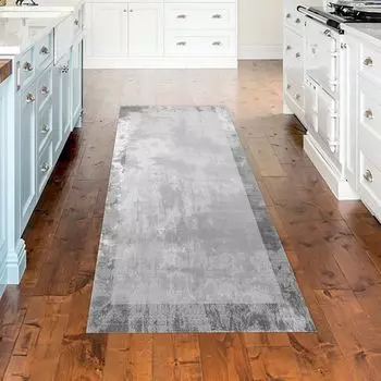 Conceptum Hypnose, 1921 v2 - Серый, Ковер, серый, 80 x 150 см