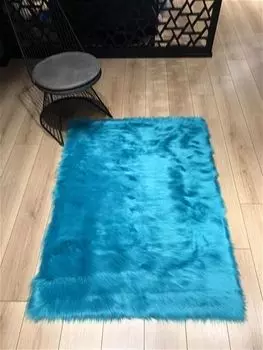 Conceptum Hypnose, A Post - Бирюзовый, ковер, бирюзовый, 100 х 150 см