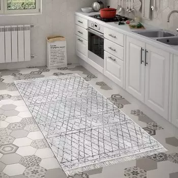 Conceptum Hypnose, F5079 - Серый, Ковер, серый, 80 x 150 см