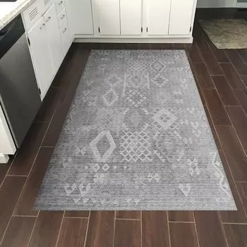 Conceptum Hypnose, F5137 v2 - Серый, Ковер, серый, 80 x 150 см