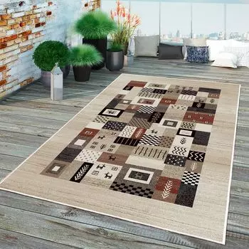 Conceptum Hypnose, Woobtny0181, ковер, коричневый, 80 x 200 см