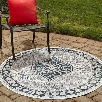 Conceptum Hypnose, Woobtny0194, ковер, серый, 100 см